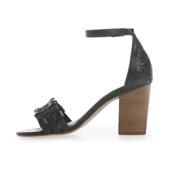 Black Ankle-Strap Block Heel Sandals - Women size 8 - Picture 10 of 10